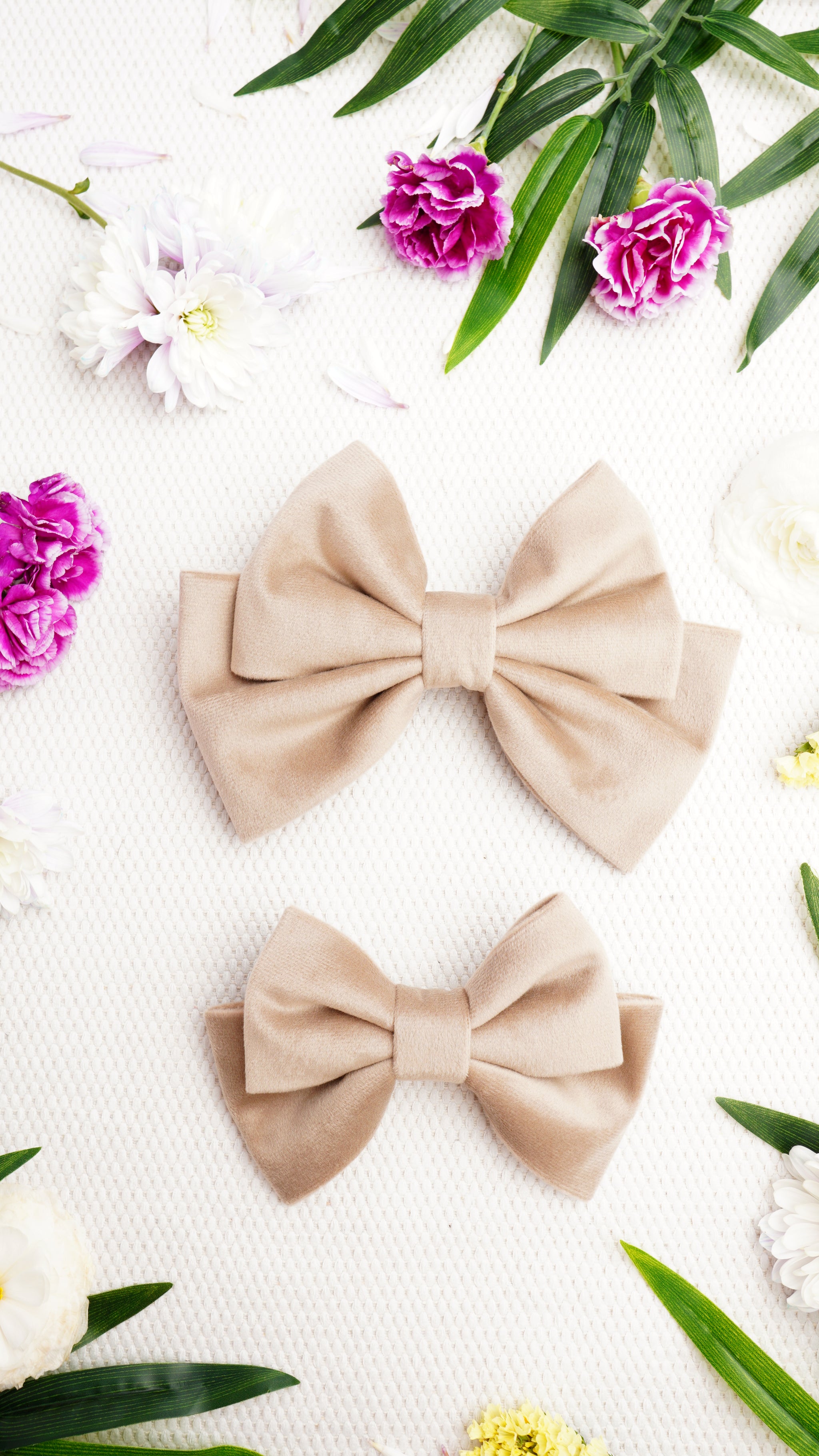 Clouden Small Hair Bow Clip