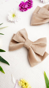 Clouden Small Hair Bow Clip
