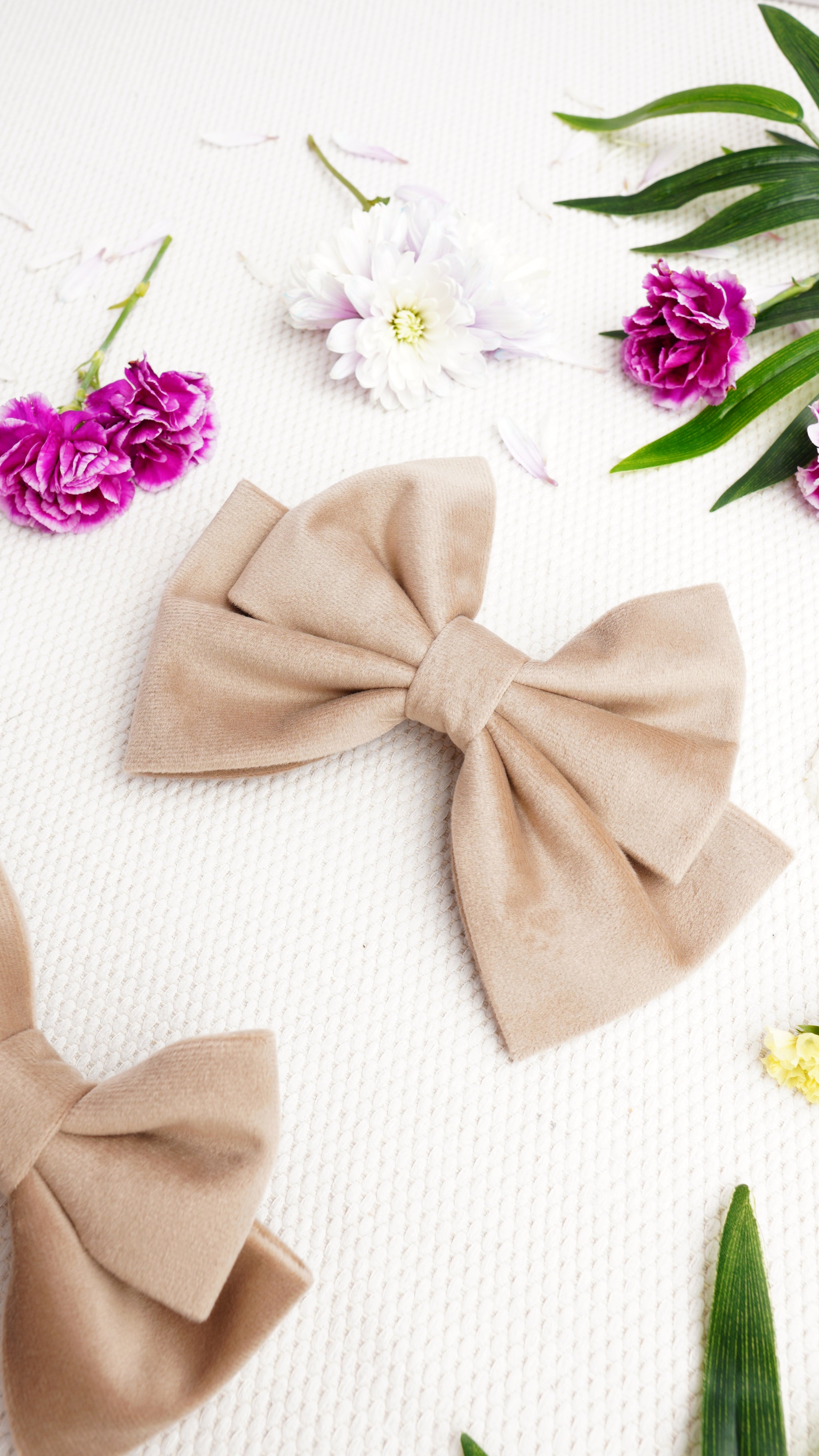 Clouden Small Hair Bow Clip