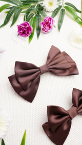 Vireya Medium Hair Bow Clip