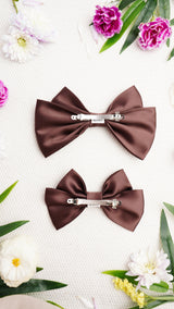 Vireya Small Hair Bow Clip