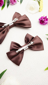Vireya Small Hair Bow Clip