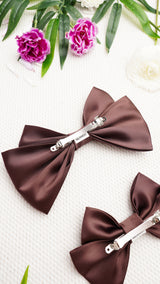 Vireya Medium Hair Bow Clip