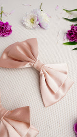 Roselle Medium Hair Bow Clip