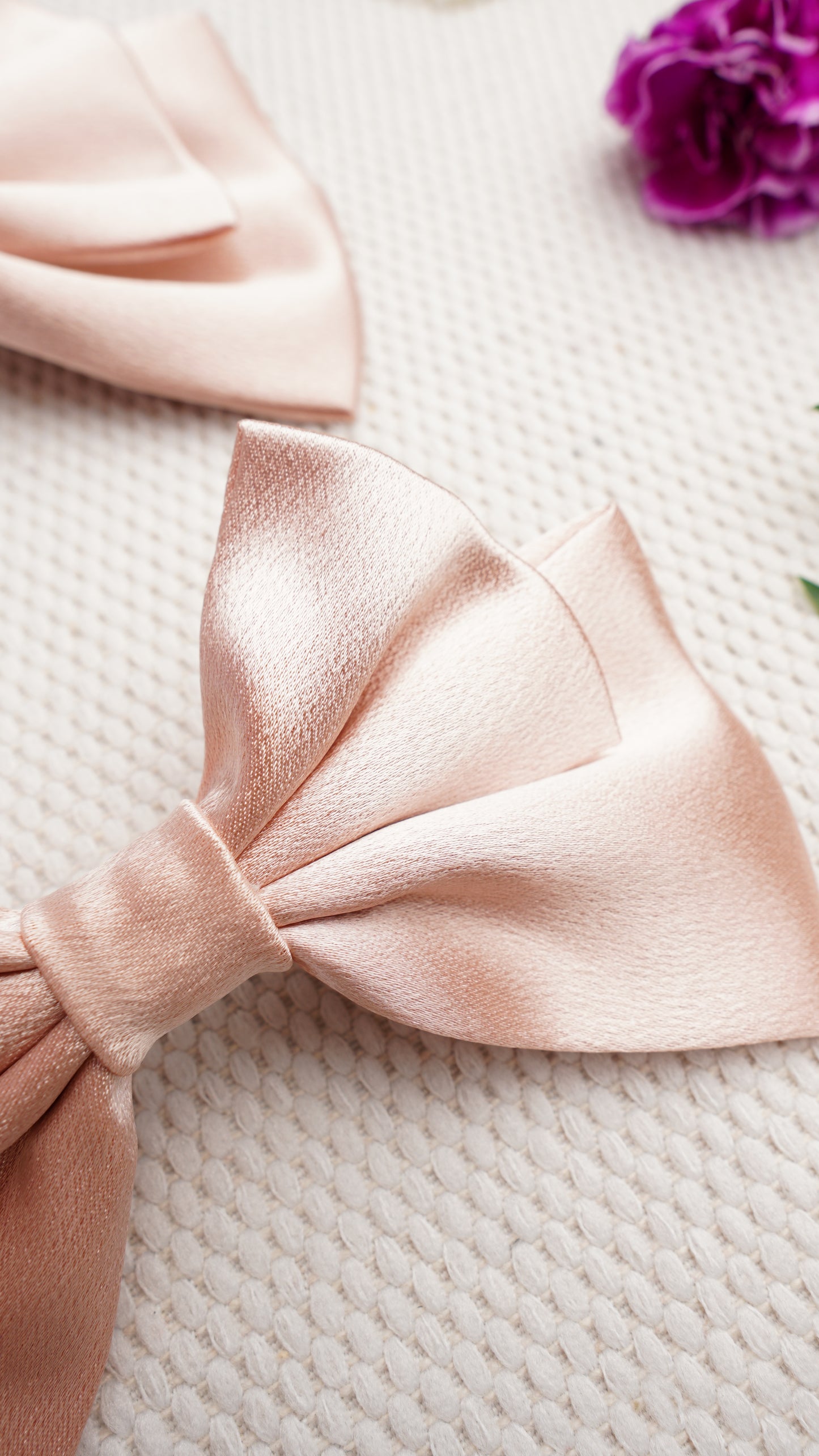 Roselle Small Hair Bow Clip