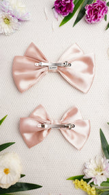 Roselle Small Hair Bow Clip