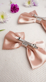 Roselle Small Hair Bow Clip