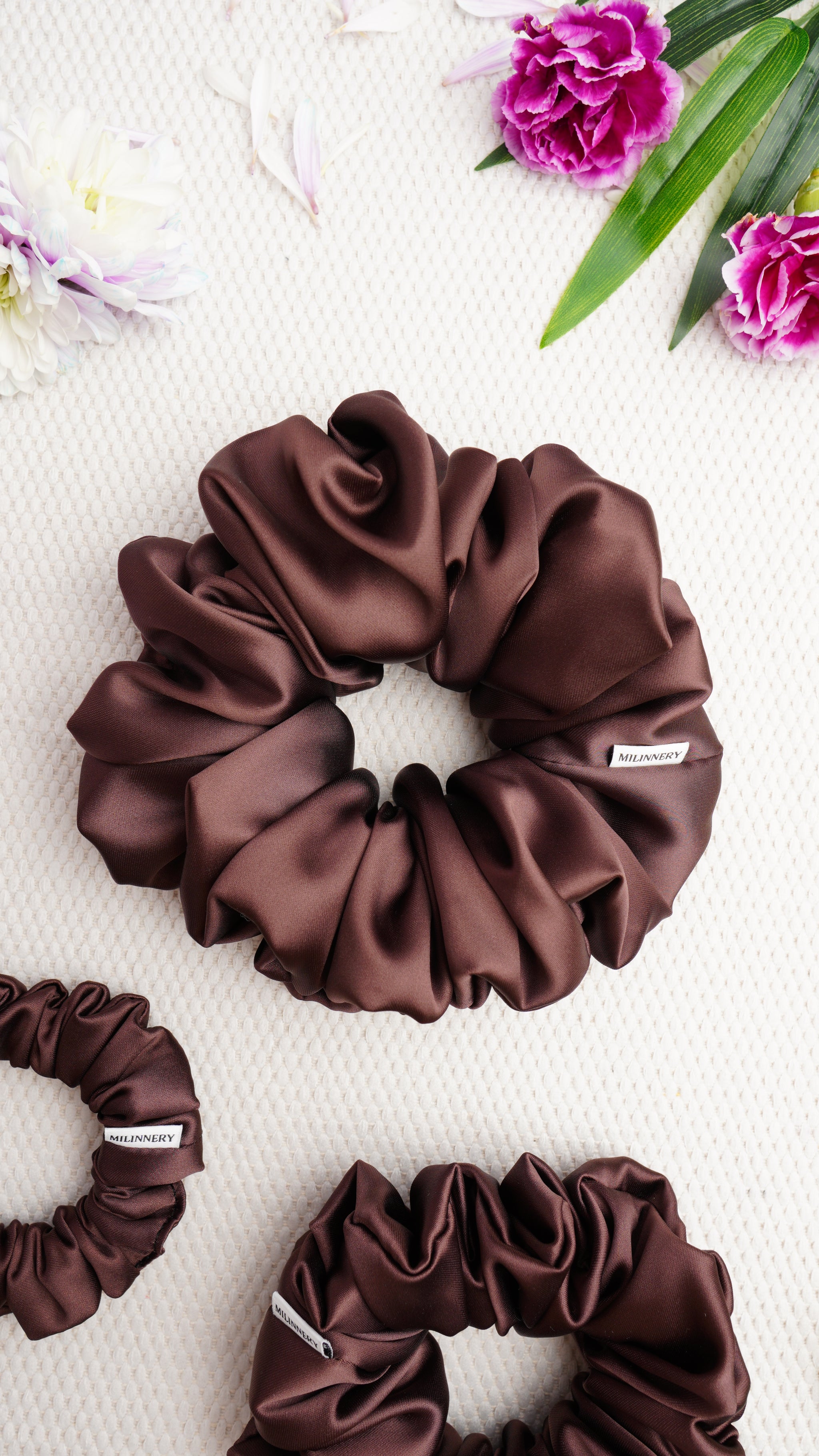 Vireya Satin Scrunchie