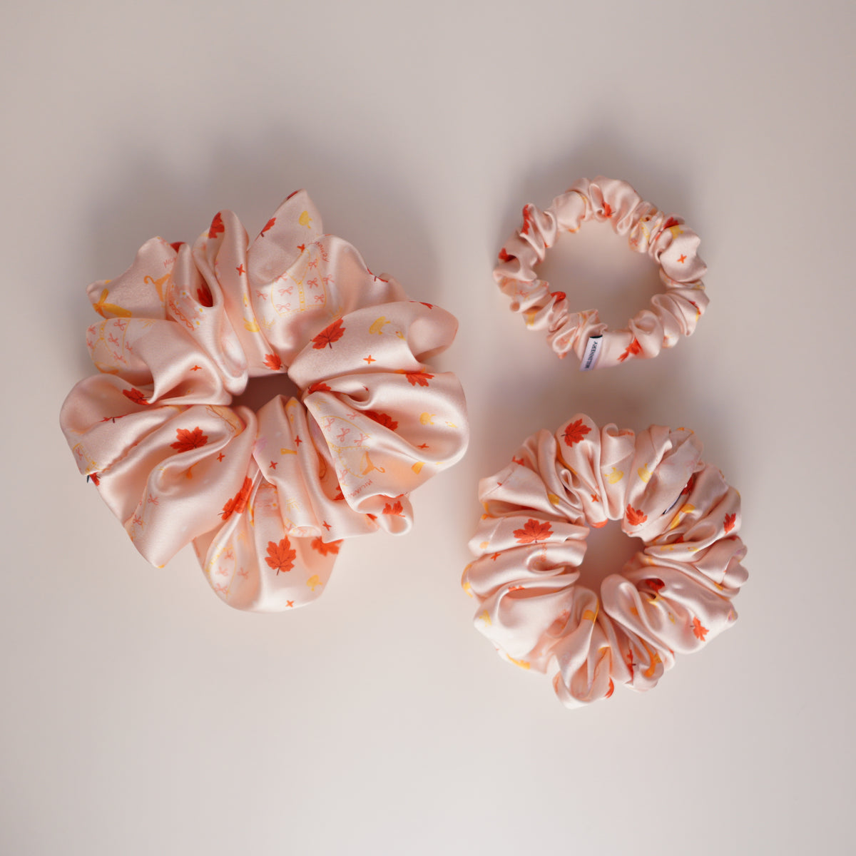 Maple Hour Satin Scrunchie