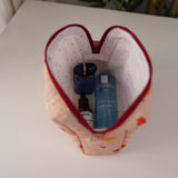 Autumn Leaves Quilted Makeup Bag