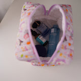 Ghosty Quilted Makeup Bag
