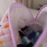 Ghosty Quilted Makeup Bag