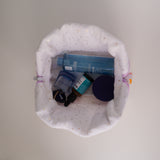 Ghosty Quilted Makeup Bag