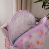 Ghosty Quilted Makeup Bag