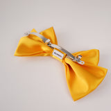 Honeycomb Small Hair Bow Clip