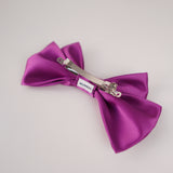 Purple Haze Small Hair Bow Clip
