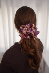 Plummy Satin Scrunchie