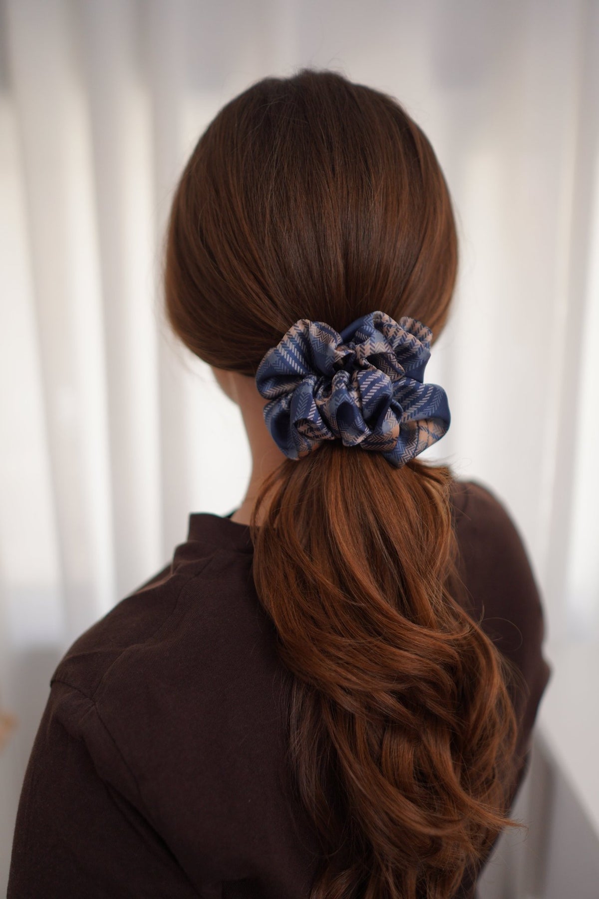 Hollis Satin Scrunchie