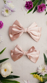 Roselle Small Hair Bow Clip