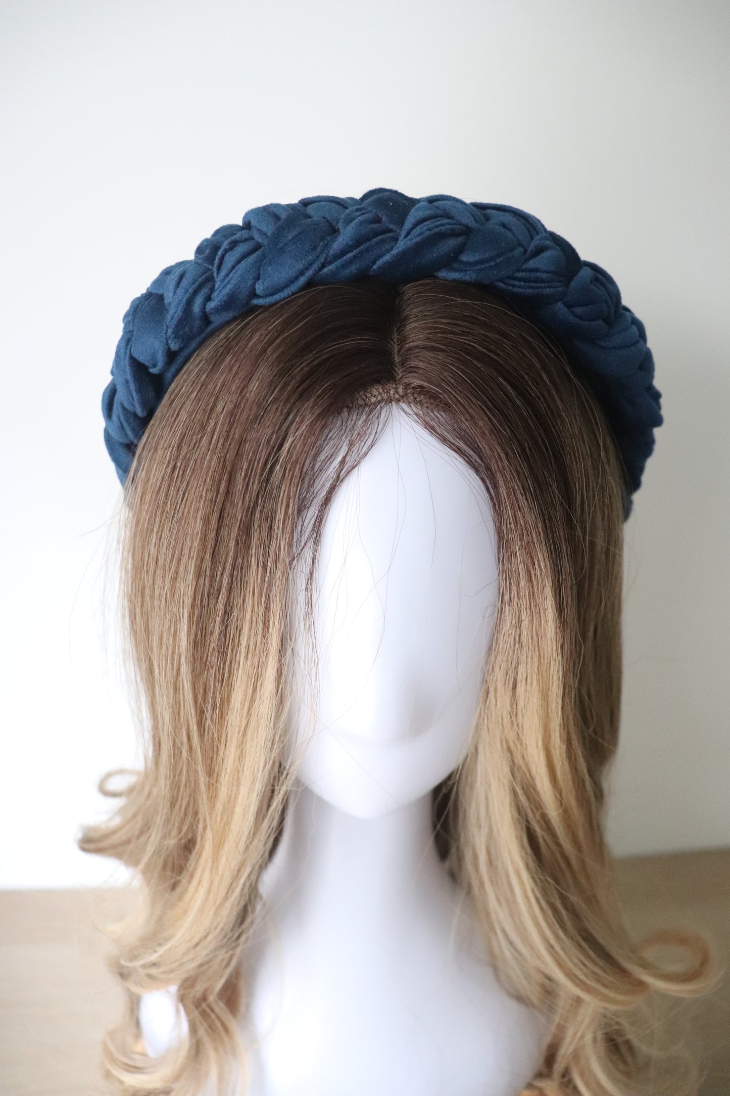 Azurea Braided Velvet Headband