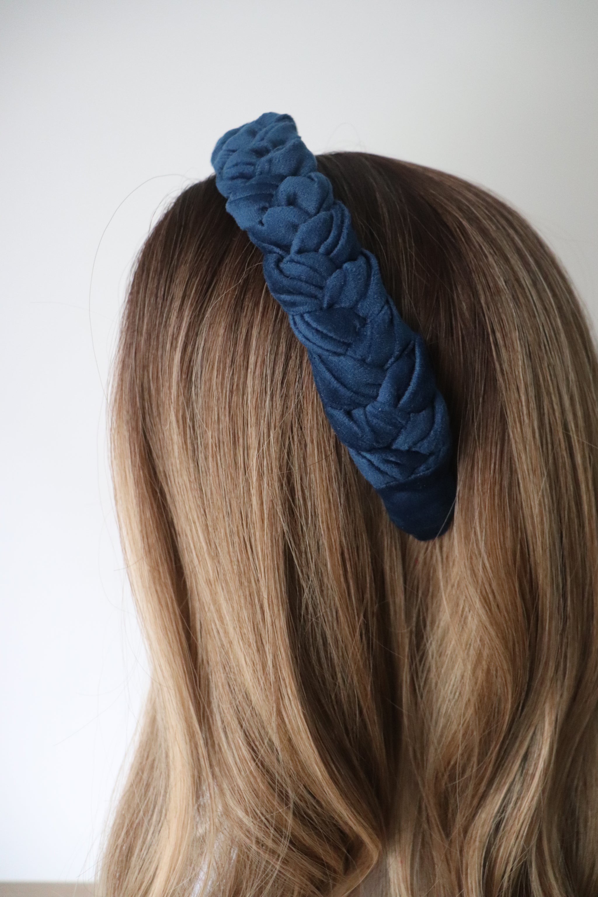 Azurea Braided Velvet Headband