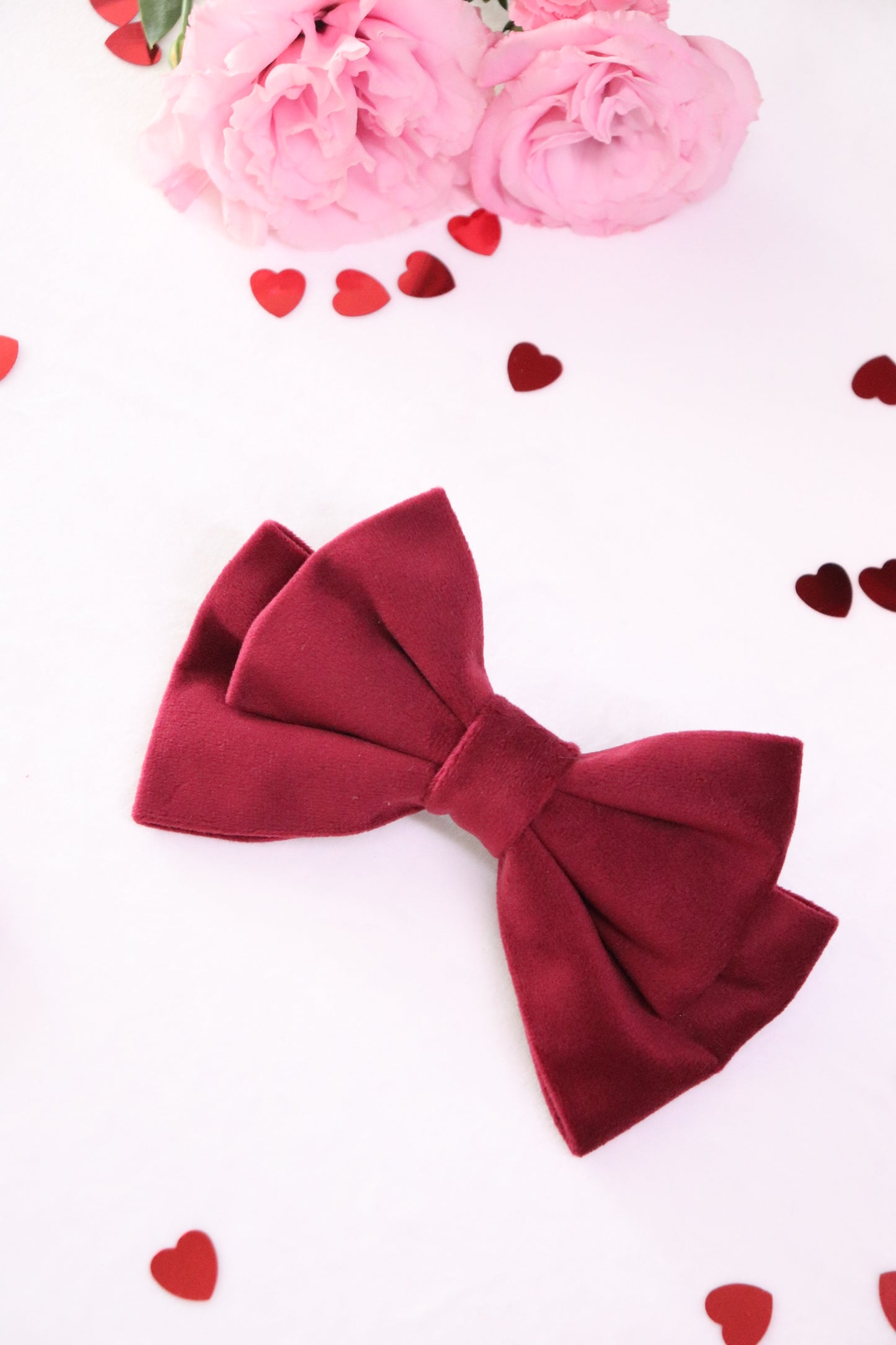 Love Loop Small Hair Bow Clip