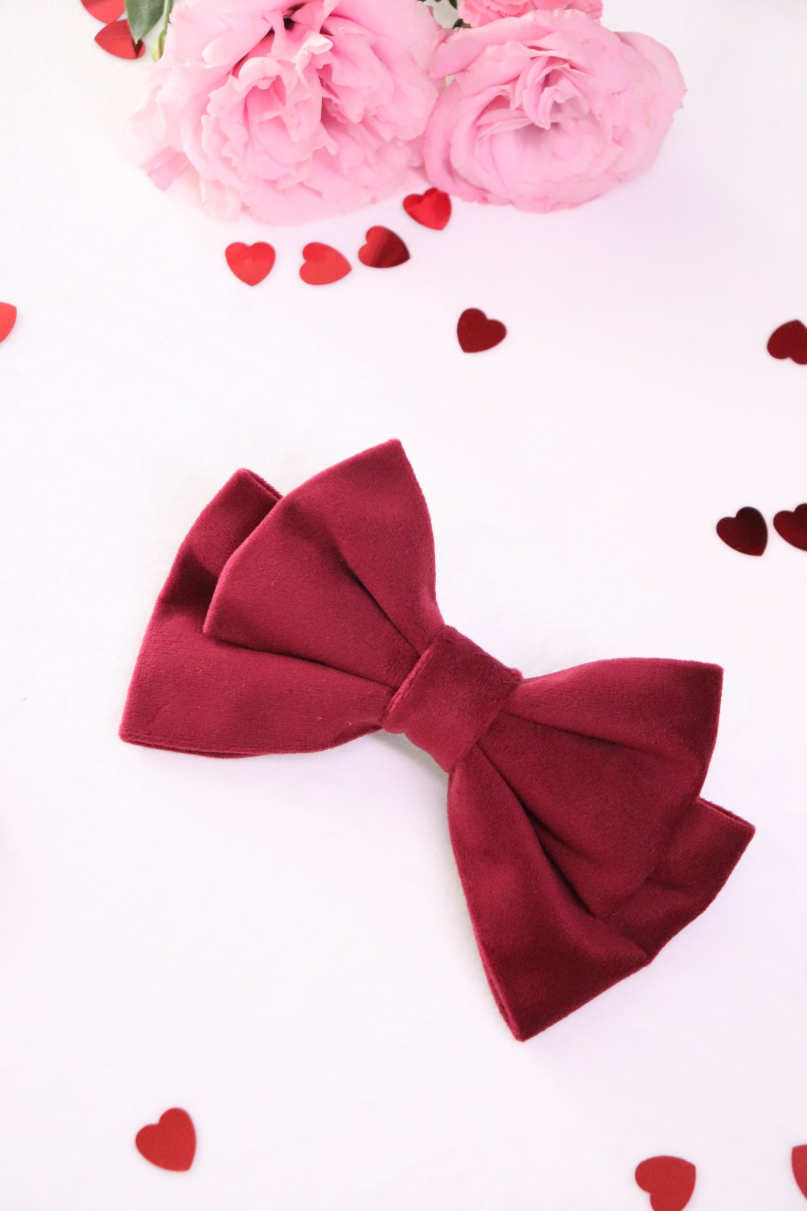Love Loop Small Hair Bow Clip