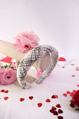 Twinkle Tweed Padded Headband