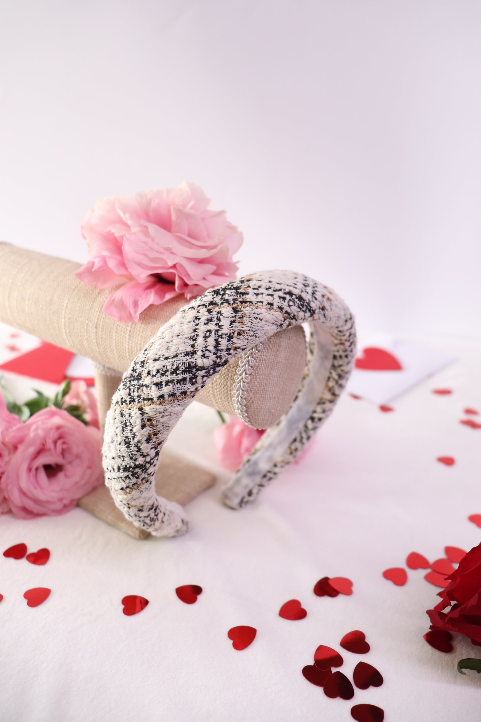 Twinkle Tweed Padded Headband