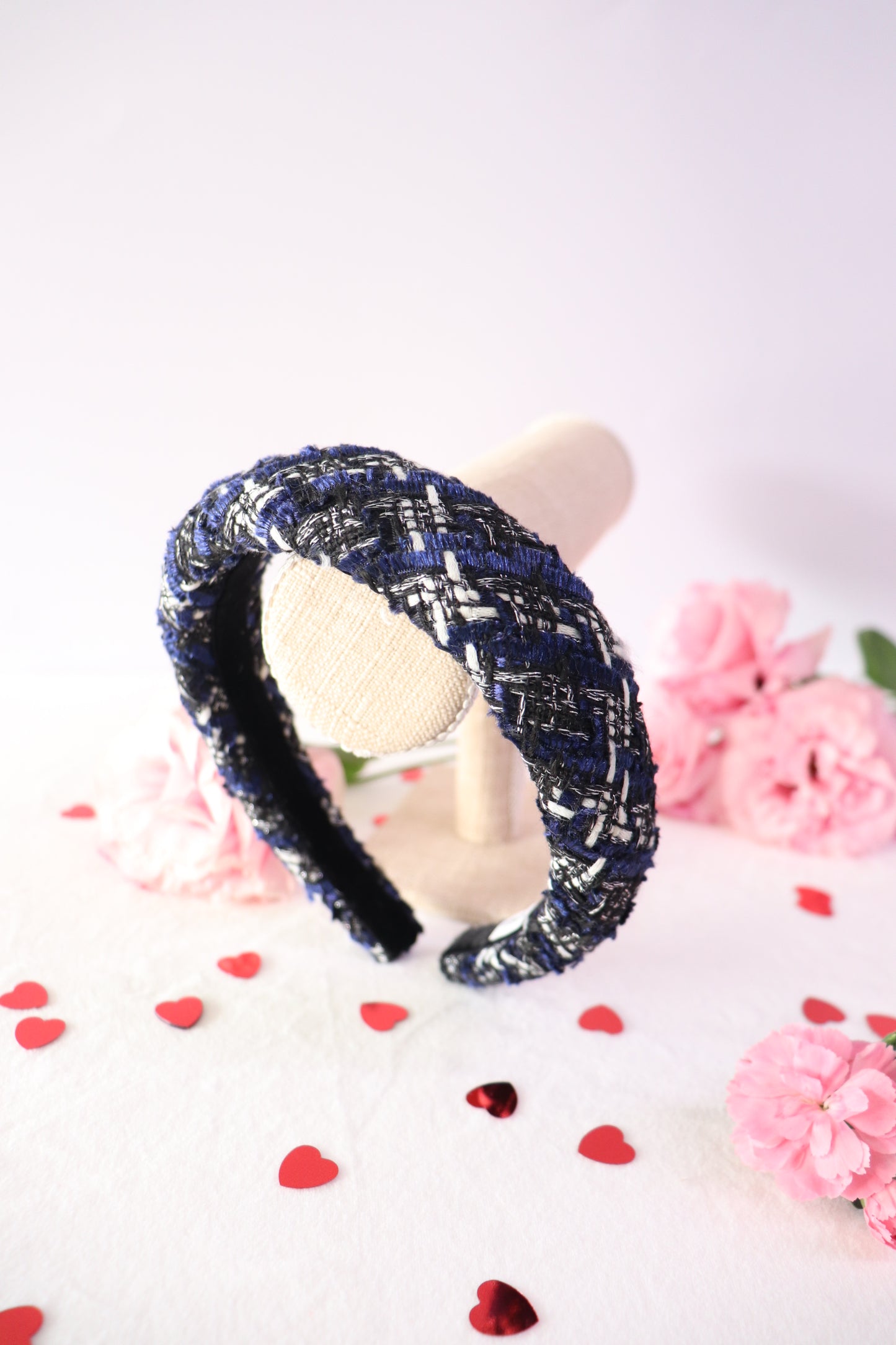 Halo Tweed Padded Headband