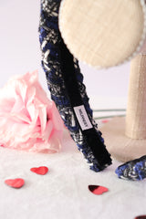 Halo Tweed Padded Headband