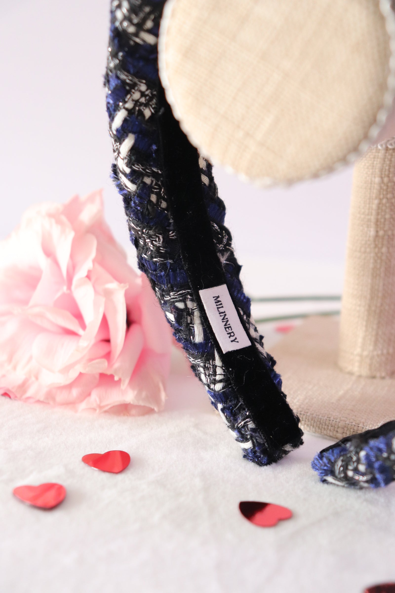 Halo Tweed Padded Headband