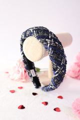 Halo Tweed Padded Headband