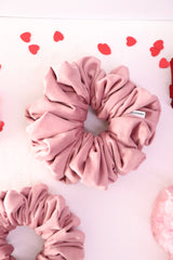 Blush Daydream Velvet Scrunchie