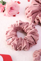 Blush Daydream Velvet Scrunchie