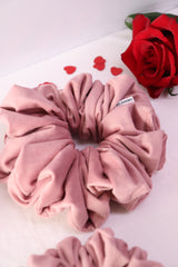 Blush Daydream Velvet Scrunchie