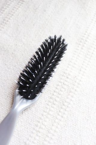 Small Narrow Professional Boar Bristle Brush - Milinnery