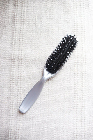 Small Narrow Professional Boar Bristle Brush - Milinnery