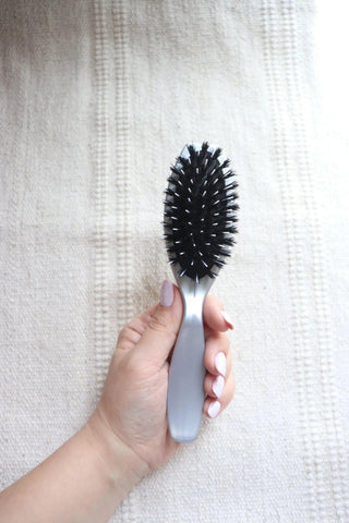 Small Oval Professional Boar Bristle Brush - Milinnery