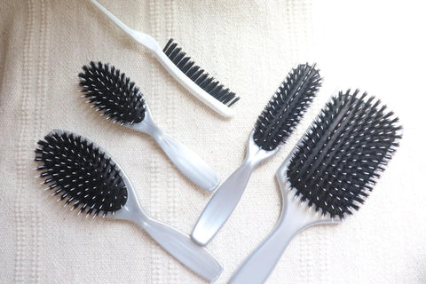 Small Oval Professional Boar Bristle Brush - Milinnery