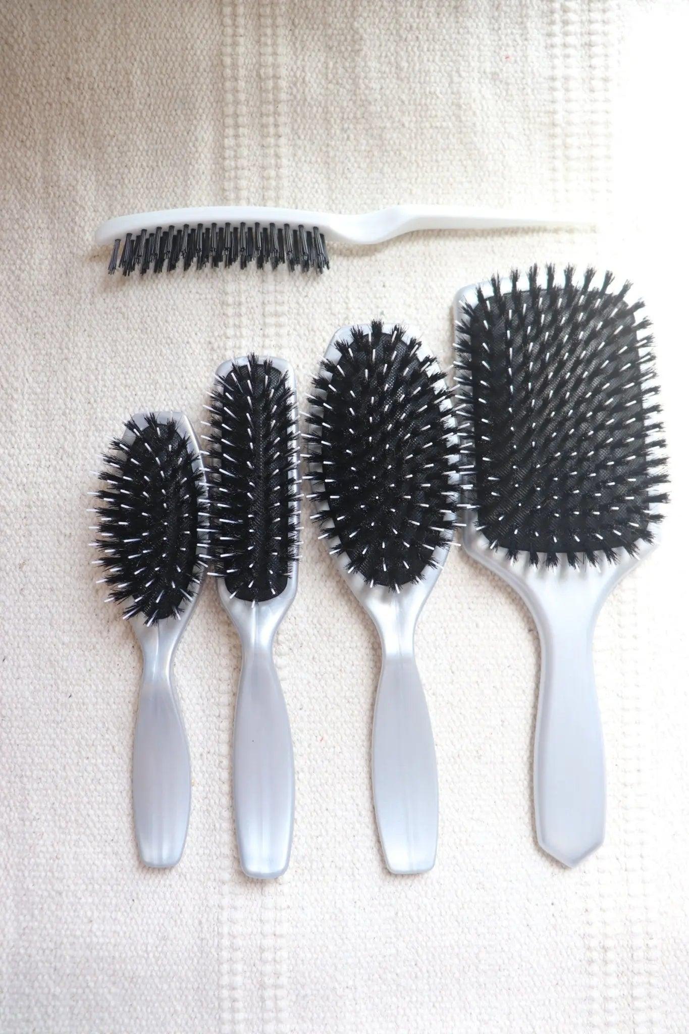 Small Oval Professional Boar Bristle Brush - Milinnery