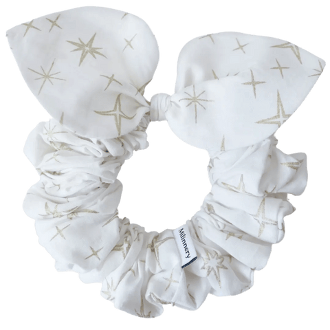 Starry Blanc Bow - Milinnery