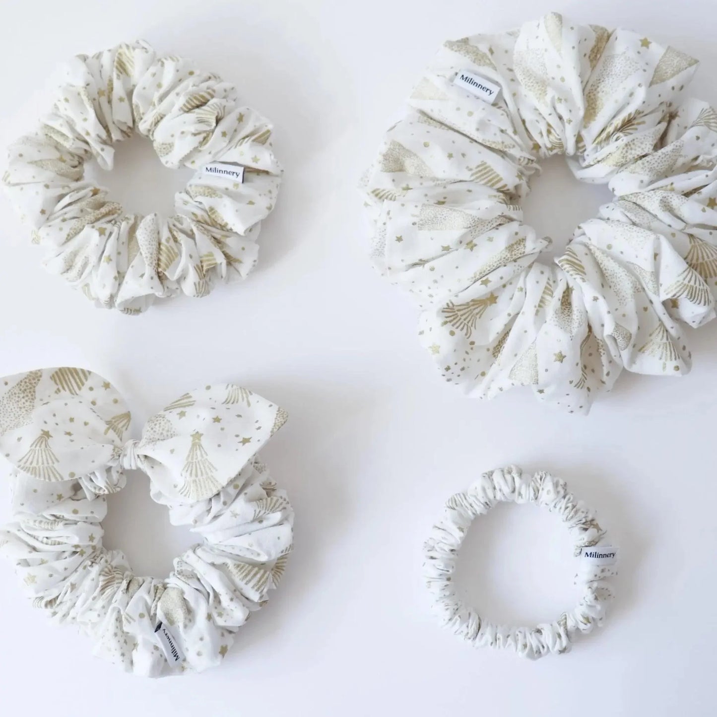 Starry Blanc Bow - Milinnery