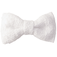 Dove Tweed Hair Bow Clip